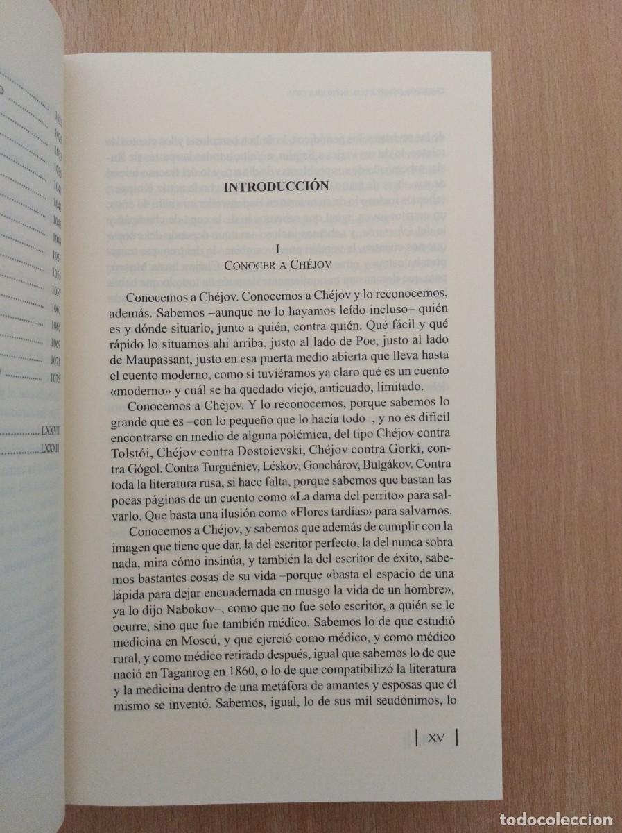 Libros de segunda mano: CUENTOS COMPLETOS (1880-1885). Ant&oacute;n P. Ch&eacute;jov - Foto 4