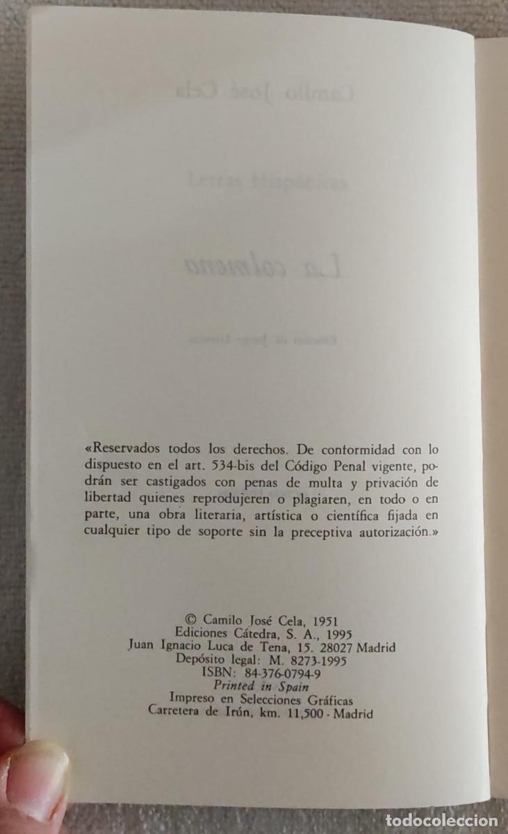 Libros de segunda mano: LA COLMENA. - Foto 4