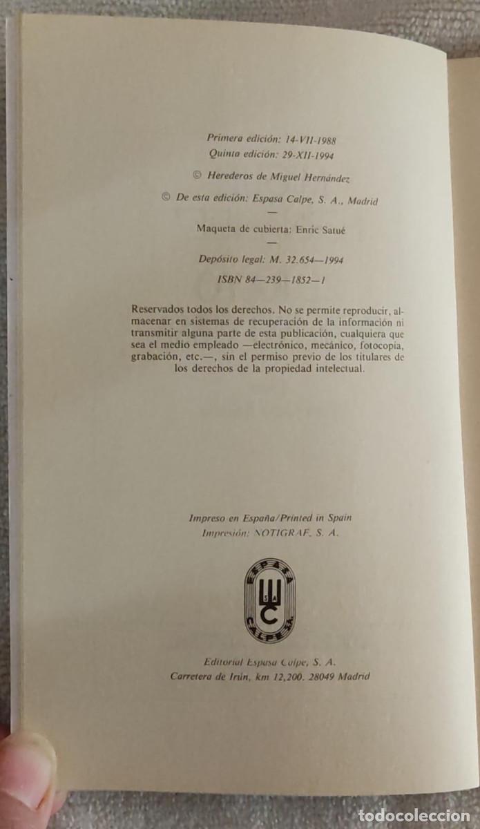 Libros de segunda mano: EL RAYO QUE NO CESA. - Foto 4