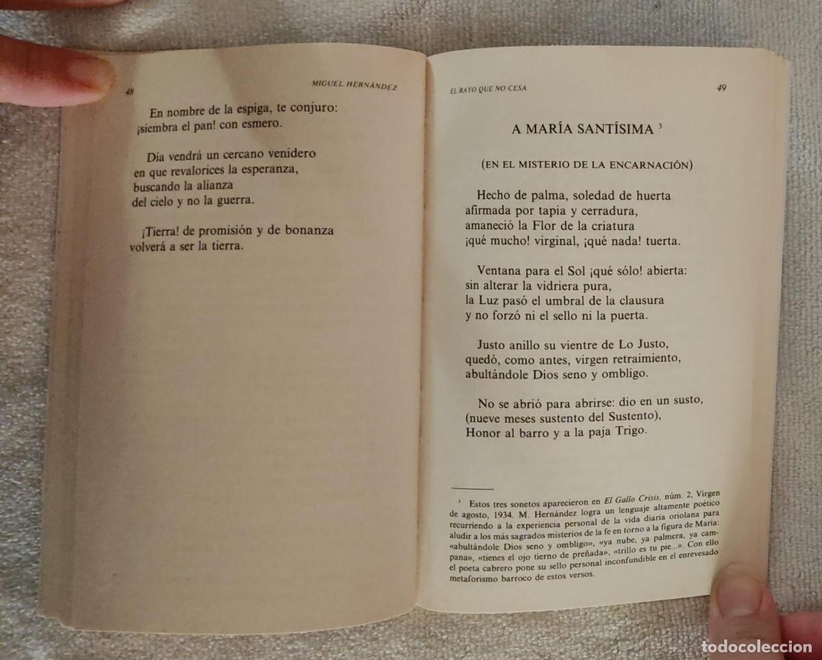Libros de segunda mano: EL RAYO QUE NO CESA. - Foto 5