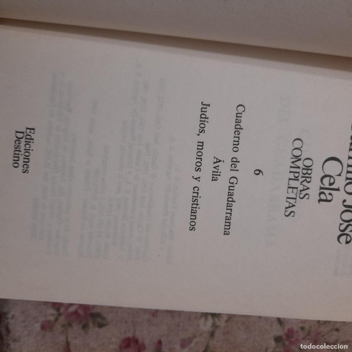Libros de segunda mano: Libros 3 tomos Camilo Jos&eacute; Cela obras completas - Foto 3