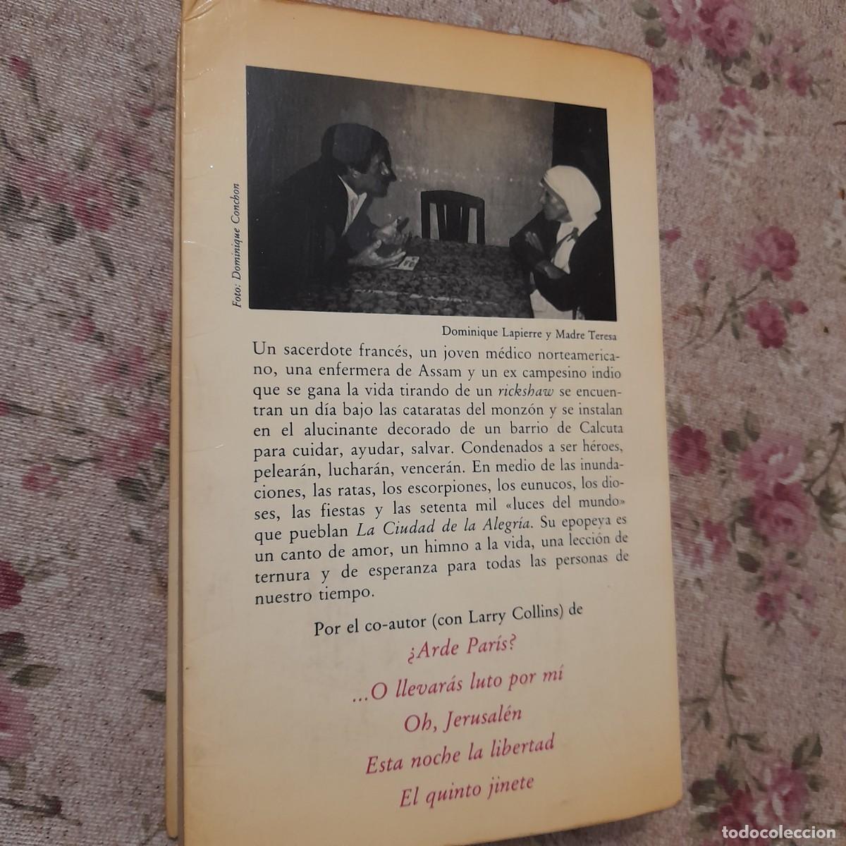 Libros de segunda mano: LA CIUDAD DE LA ALEGR&Iacute;A. LAPIERRE, Dominique 1985 - Foto 4