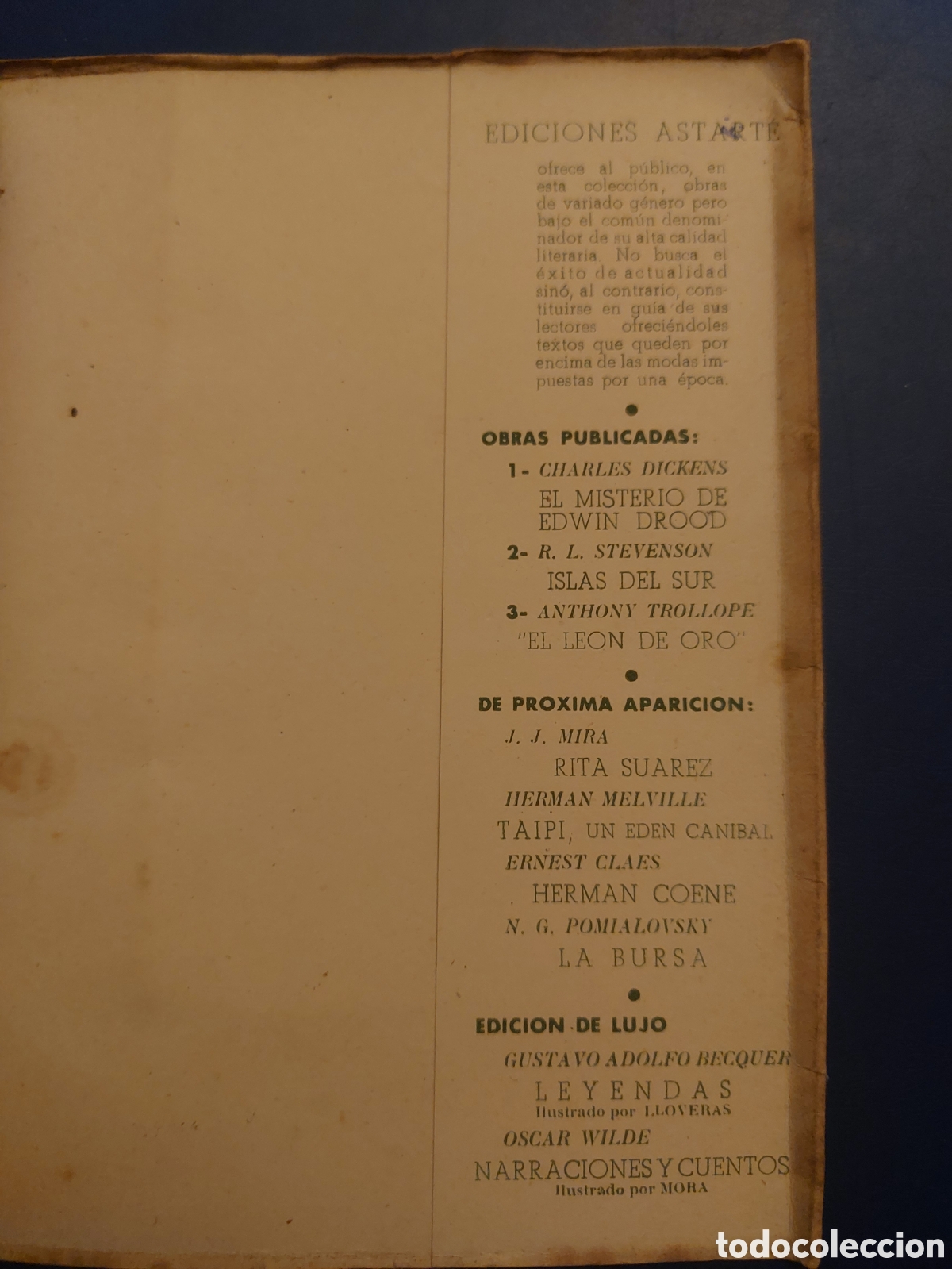 Libros de segunda mano: EL LE&Oacute;N DE ORO # ANTHONY TROLLOPE # EDICIONES ASTARTE # 1945 - Foto 9