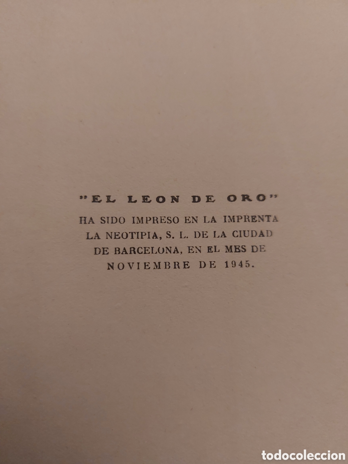 Libros de segunda mano: EL LE&Oacute;N DE ORO # ANTHONY TROLLOPE # EDICIONES ASTARTE # 1945 - Foto 8