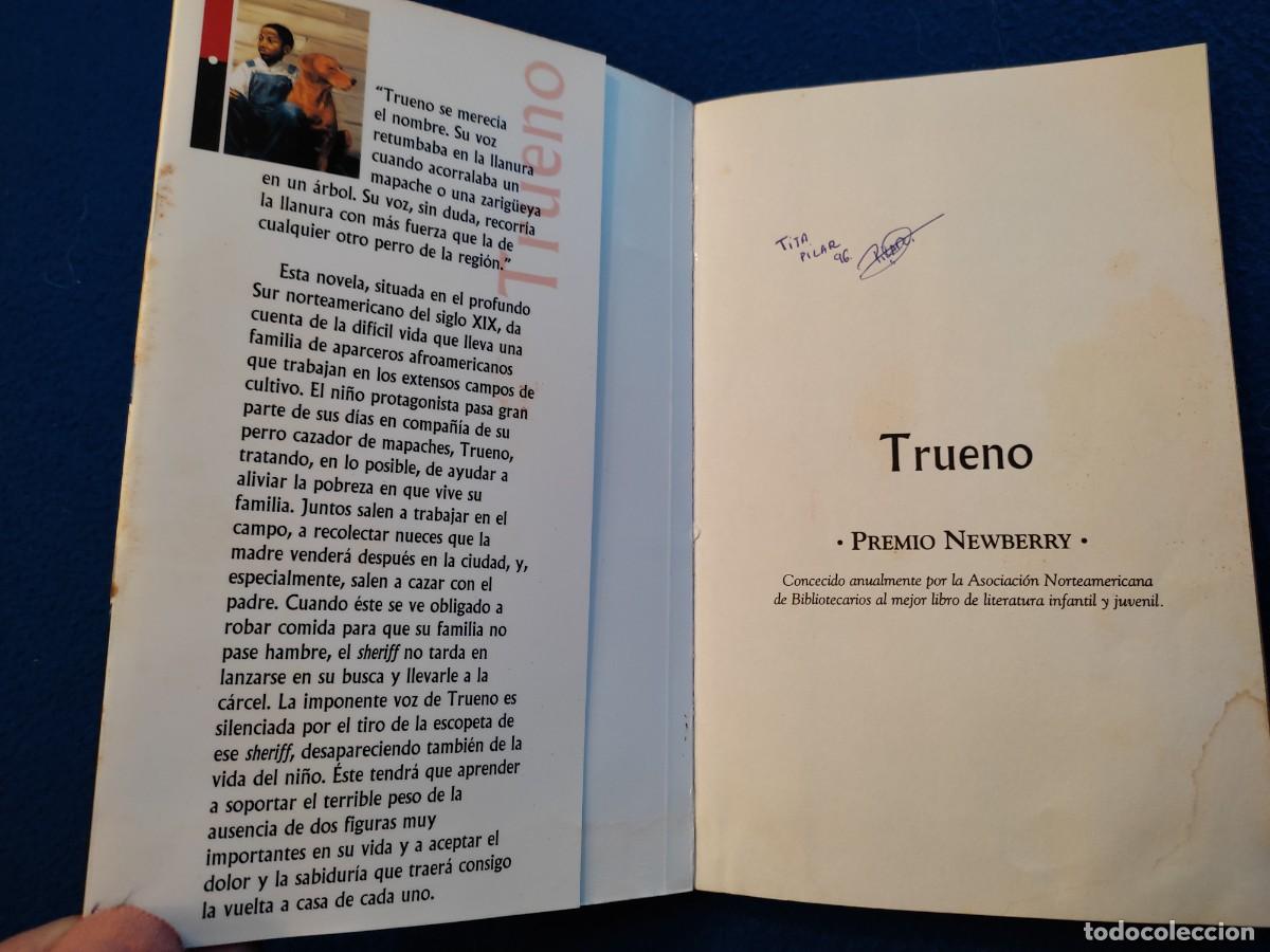 Libros de segunda mano: Trueno William H. Armstrong Editorial Everest 1996 - Foto 6