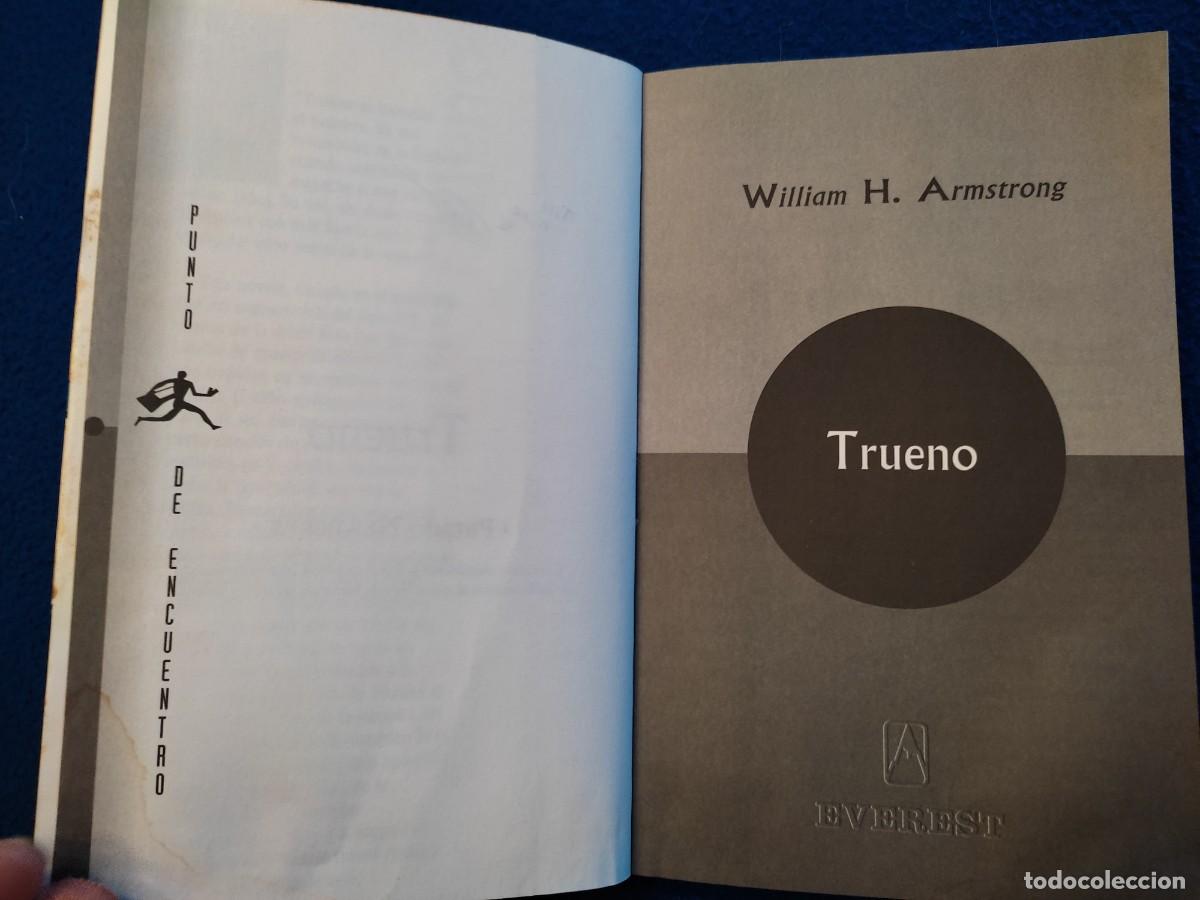 Libros de segunda mano: Trueno William H. Armstrong Editorial Everest 1996 - Foto 7