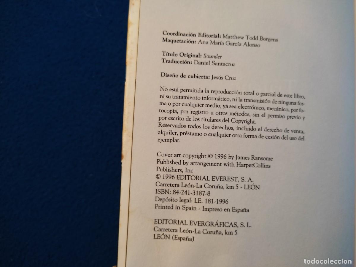 Libros de segunda mano: Trueno William H. Armstrong Editorial Everest 1996 - Foto 8