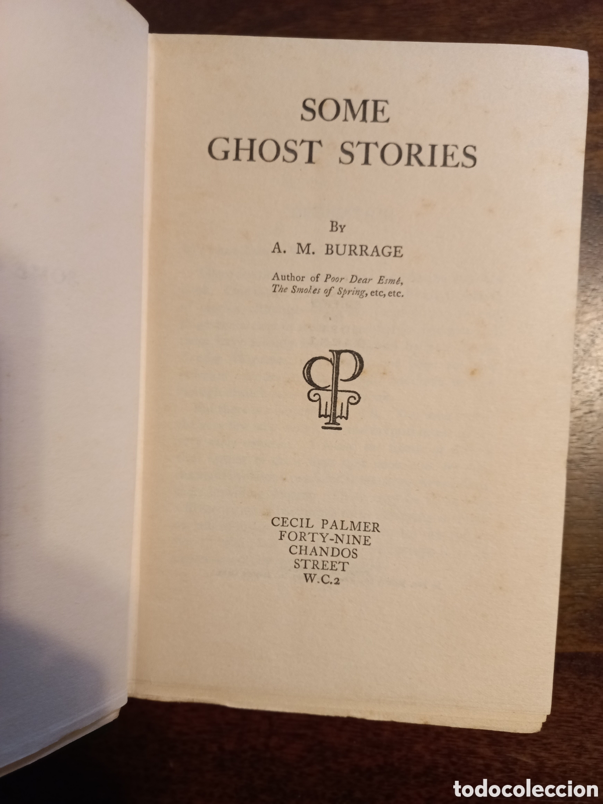 Libros de segunda mano: Some Ghost Stories, A.M. Burrage - Foto 2