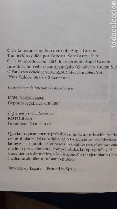 Libros de segunda mano: DANTE. OBRAS COMPLETAS I. AGUILAR - Foto 4
