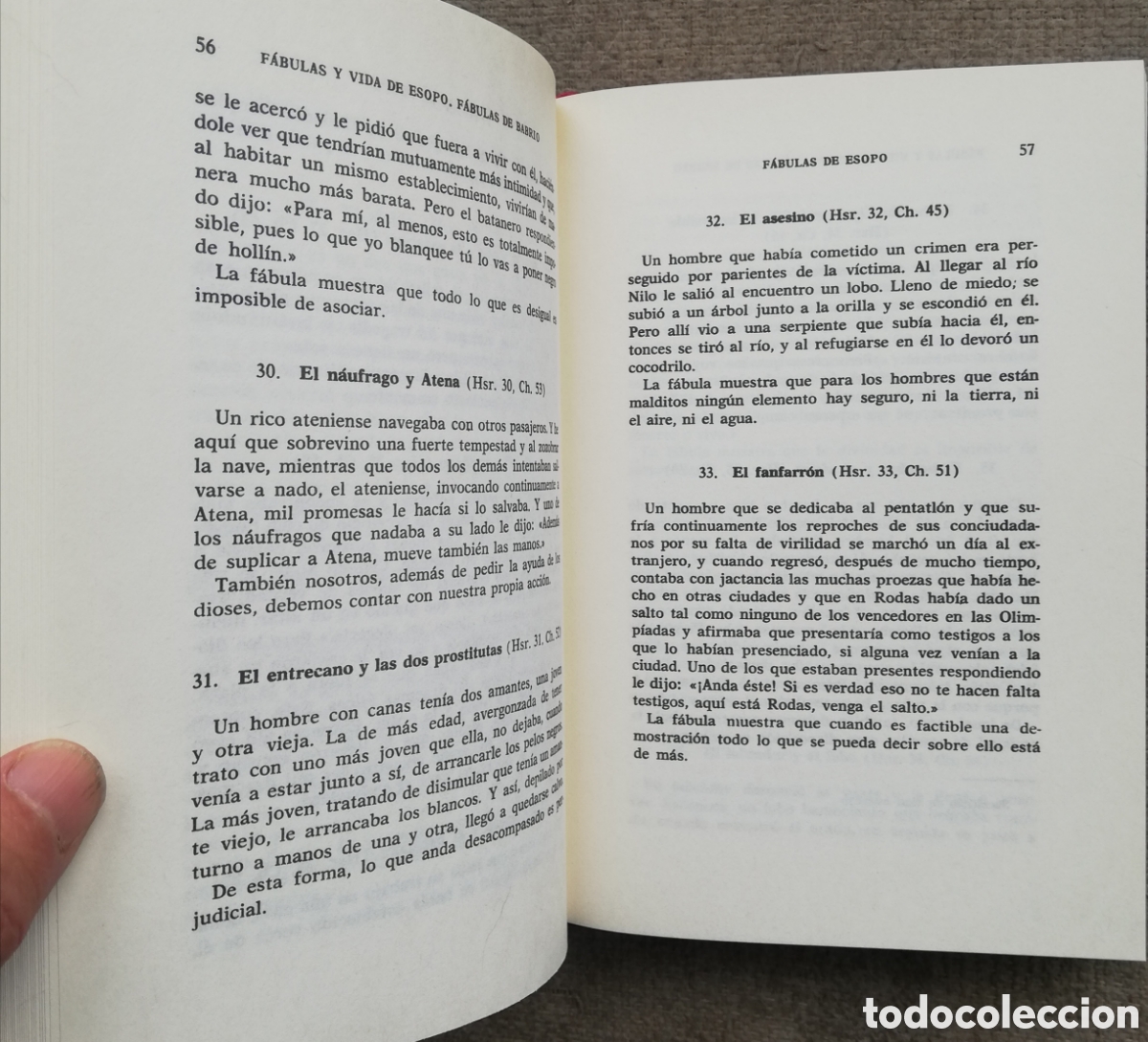 Libros de segunda mano: F&aacute;bulas de Esopo. Biblioteca Gredos 4 - Foto 3