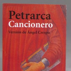 Libros de segunda mano: CANCIONERO. FRANCESCO PETRARCA. Lote 403382594