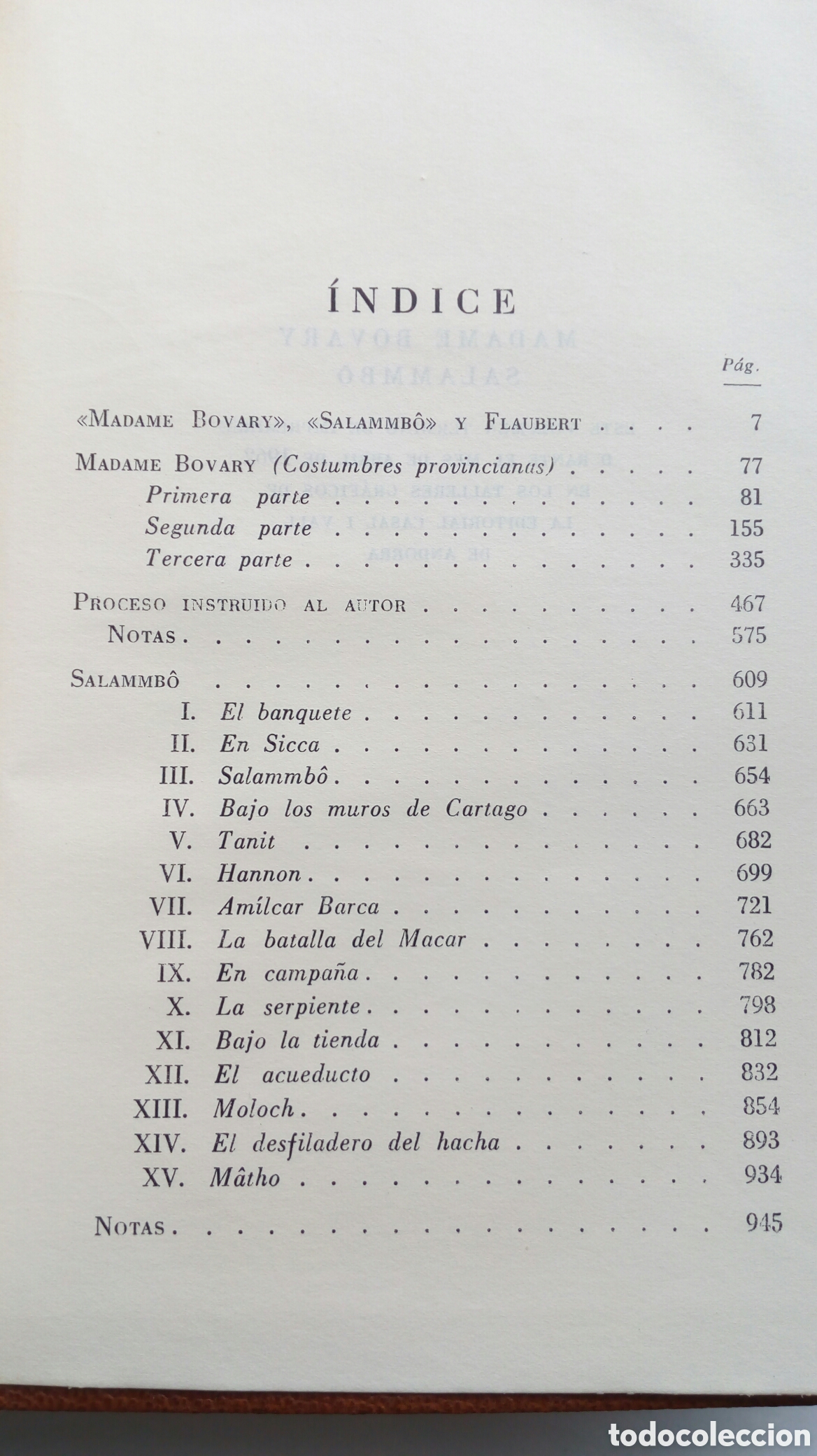 Libros de segunda mano: Madame Bovary. Salammb&ocirc;. Gustave Flaubert. - Foto 5