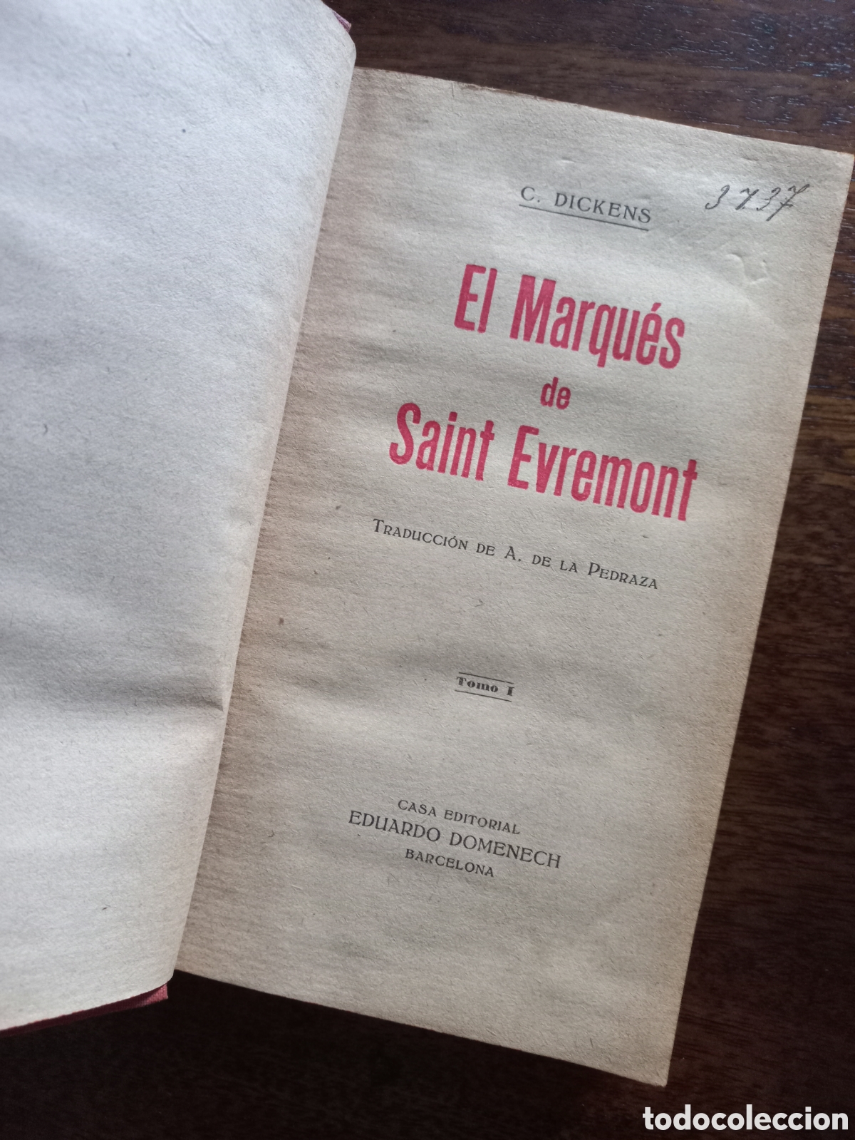 Libros de segunda mano: El marqu&eacute;s de Saint Evremont, C. Dickens - Foto 5