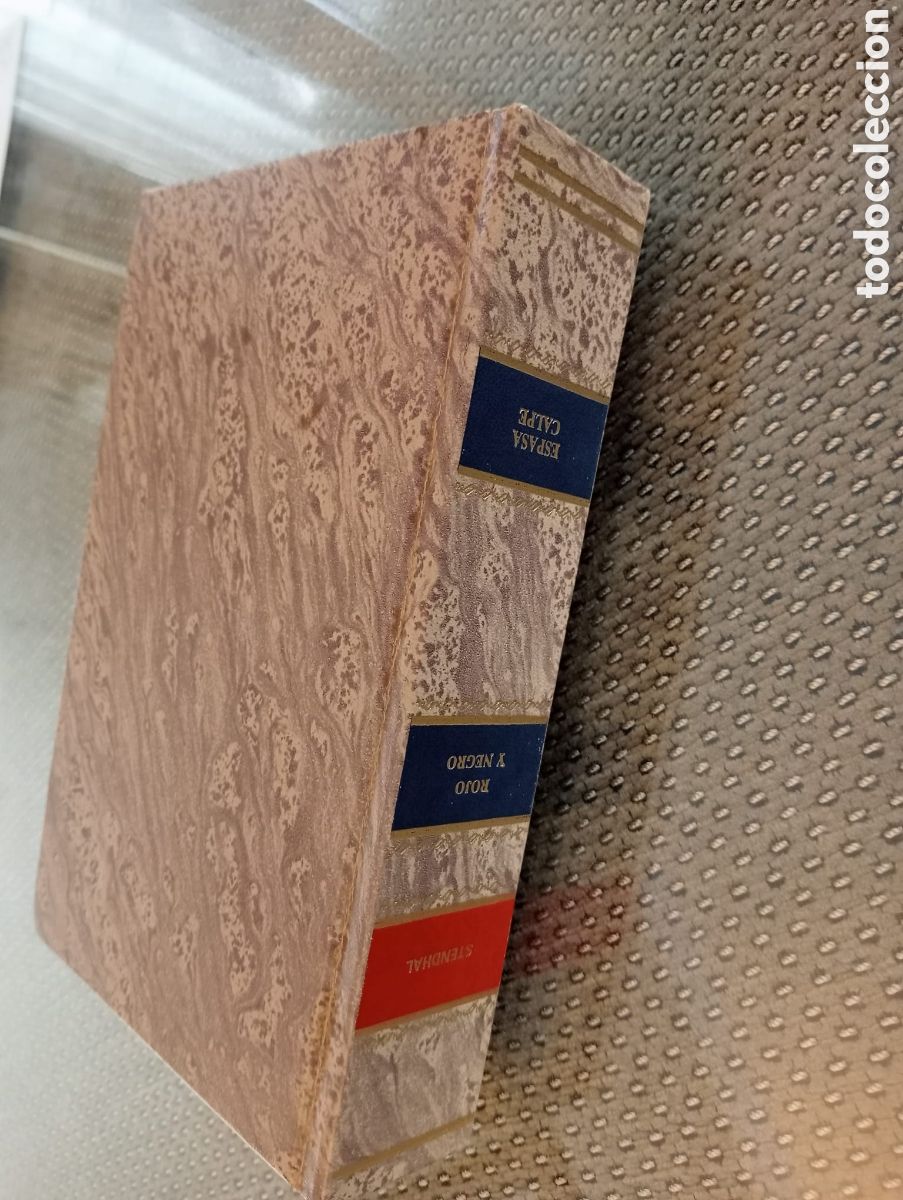 Libros de segunda mano: Rojo y negro / Stendhal. Espasa Calpe, - Foto 1