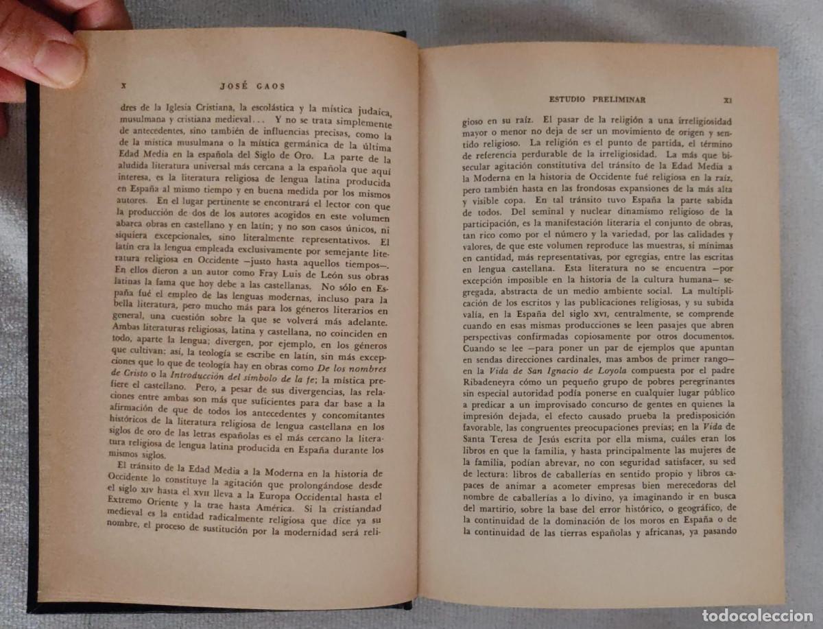 Libros de segunda mano: ESCRITORES M&Iacute;STICOS ESPA&Ntilde;OLES. - Foto 5