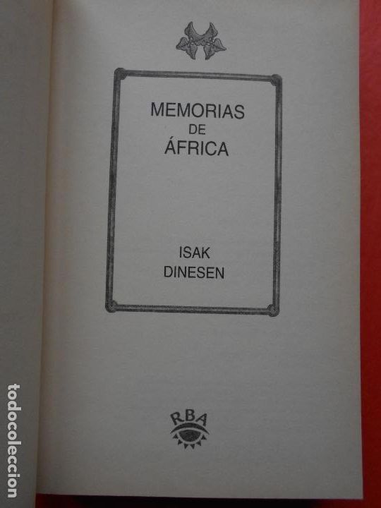 Libros de segunda mano: MEMORIAS DE AFRICA LAURA ESQUIVEL RBA - Foto 2