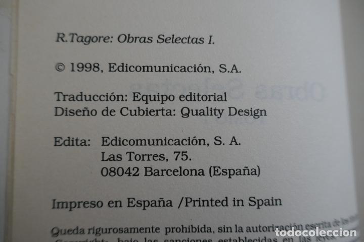 Libros de segunda mano: Obras selectas. Tomo I. - Rabindranath Tagore - Foto 6