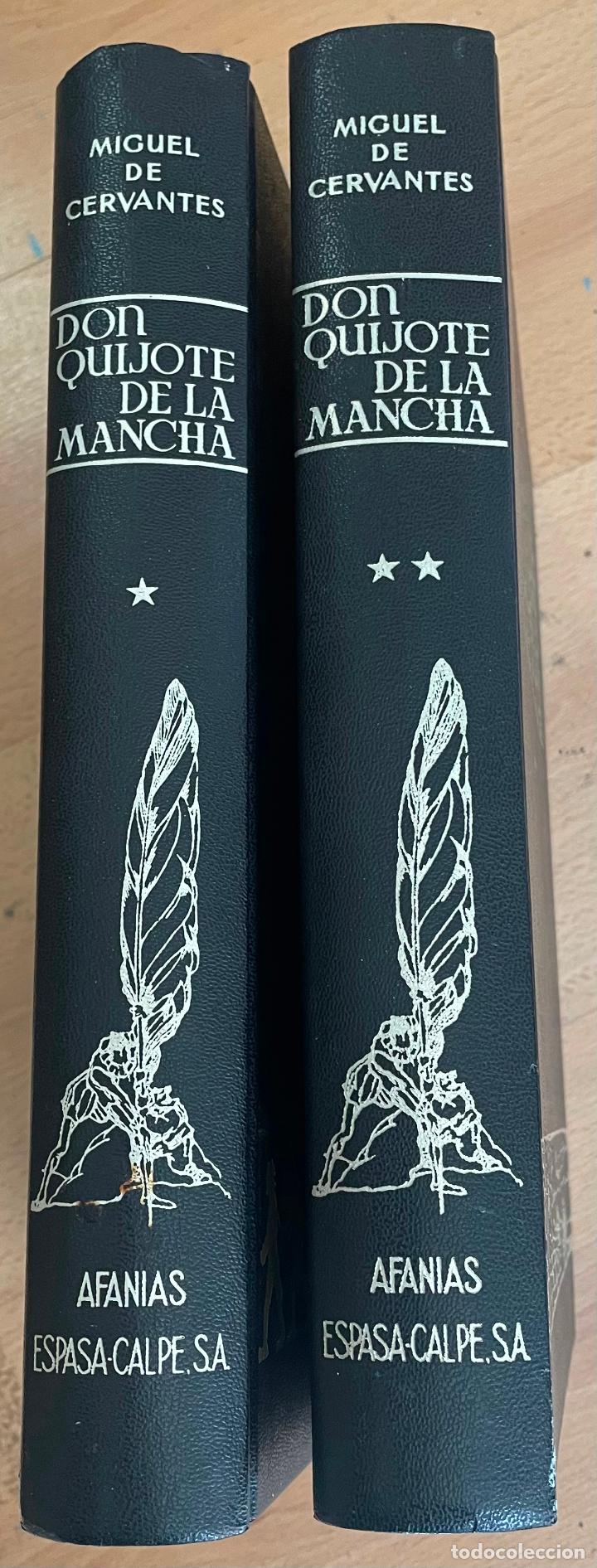 Libros de segunda mano: DON QUIJOTE DE LA MANCHA 2 Tomos Afanias espasa calpe - Foto 1