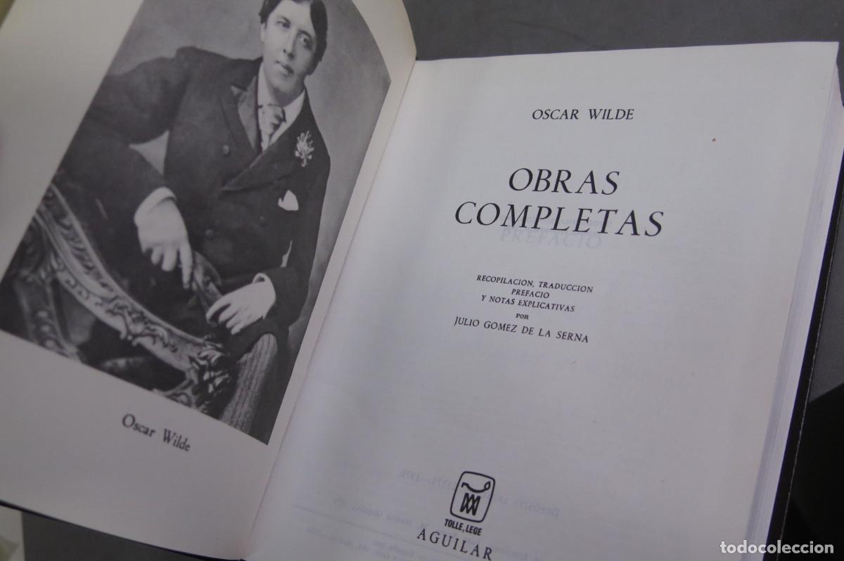 Libros de segunda mano: 1970. OBRAS COMPLETAS. WILDE. AGUILAR - Foto 2