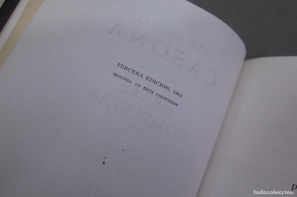 Libros de segunda mano: 1963. OBRAS COMPLETAS. CASONA. TOMO I. AGUILAR - Foto 3