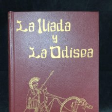 Libros de segunda mano: LA ILIADA Y LA ODISEA. HOMERO. ED. J. PÉREZ DEL HOYO. 1970. PASTA DURA, BUEN ESTADO