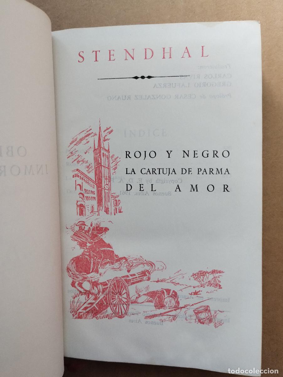 Libros de segunda mano: STENDHAL - OBRAS INMORTALES, EDAF - Foto 2