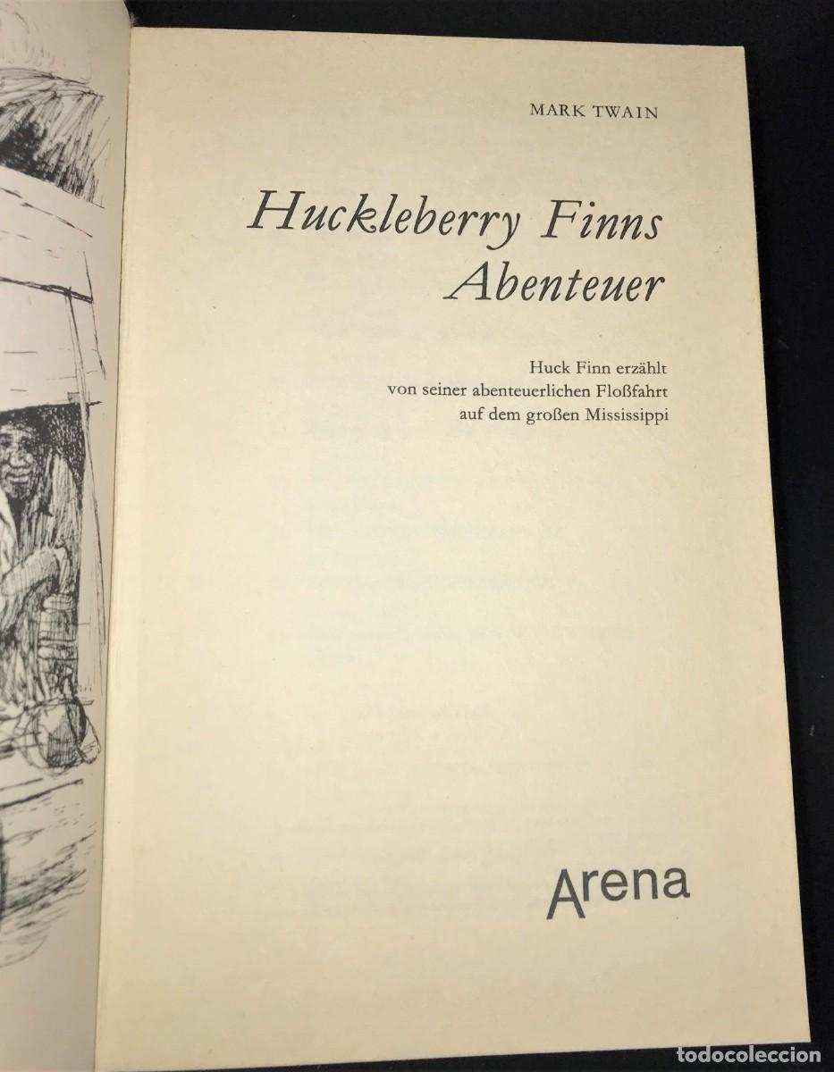 Libros de segunda mano: Huckleberry Finns Abenteuer de Mark Twain - Foto 3