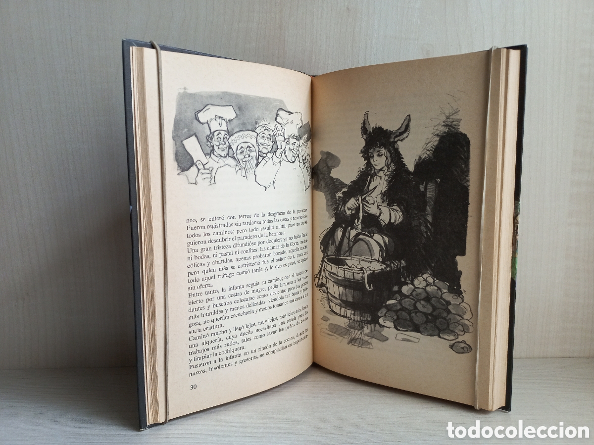 Libros de segunda mano: Cuentos de Perrault. C&iacute;rculo de lectores, 1967. Ilustraciones Ballestar - Foto 5