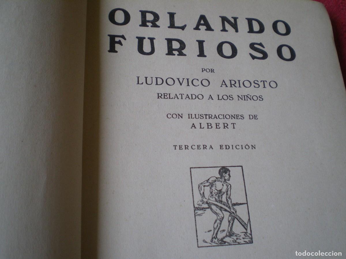 Libros de segunda mano: ORLANDO FURIOSO. COLECCI&Oacute;N ARALUCE 31. - Foto 3