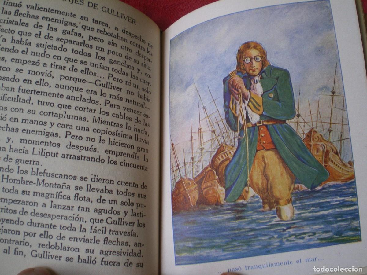Libros de segunda mano: VIAJES DE GULLIVER. COLECCI&Oacute;N ARALUCE 7. - Foto 4