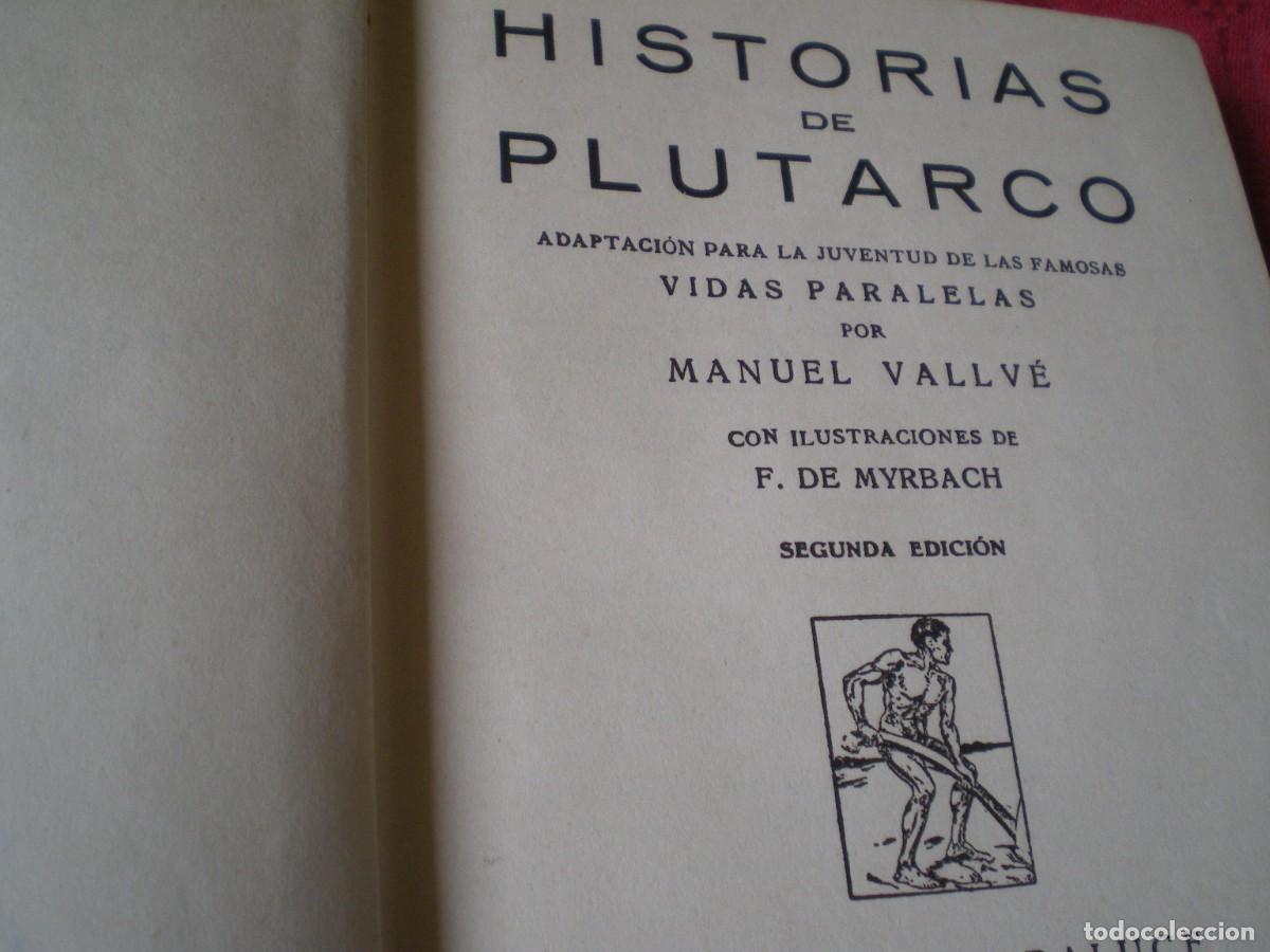 Libros de segunda mano: HISTORIAS DE PLUTARCO. COLECCI&Oacute;N ARALUCE 75. - Foto 3