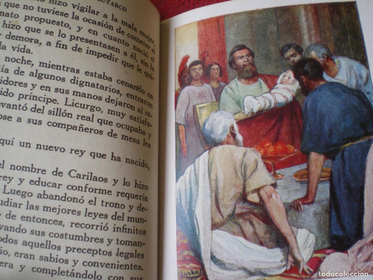 Libros de segunda mano: HISTORIAS DE PLUTARCO. COLECCI&Oacute;N ARALUCE 75. - Foto 4