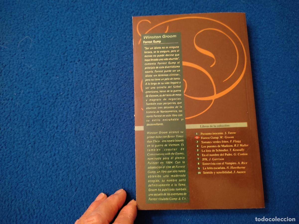 Libros de segunda mano: Forrest Gump Winston Groom Ediciones BSA 1996 - Foto 3