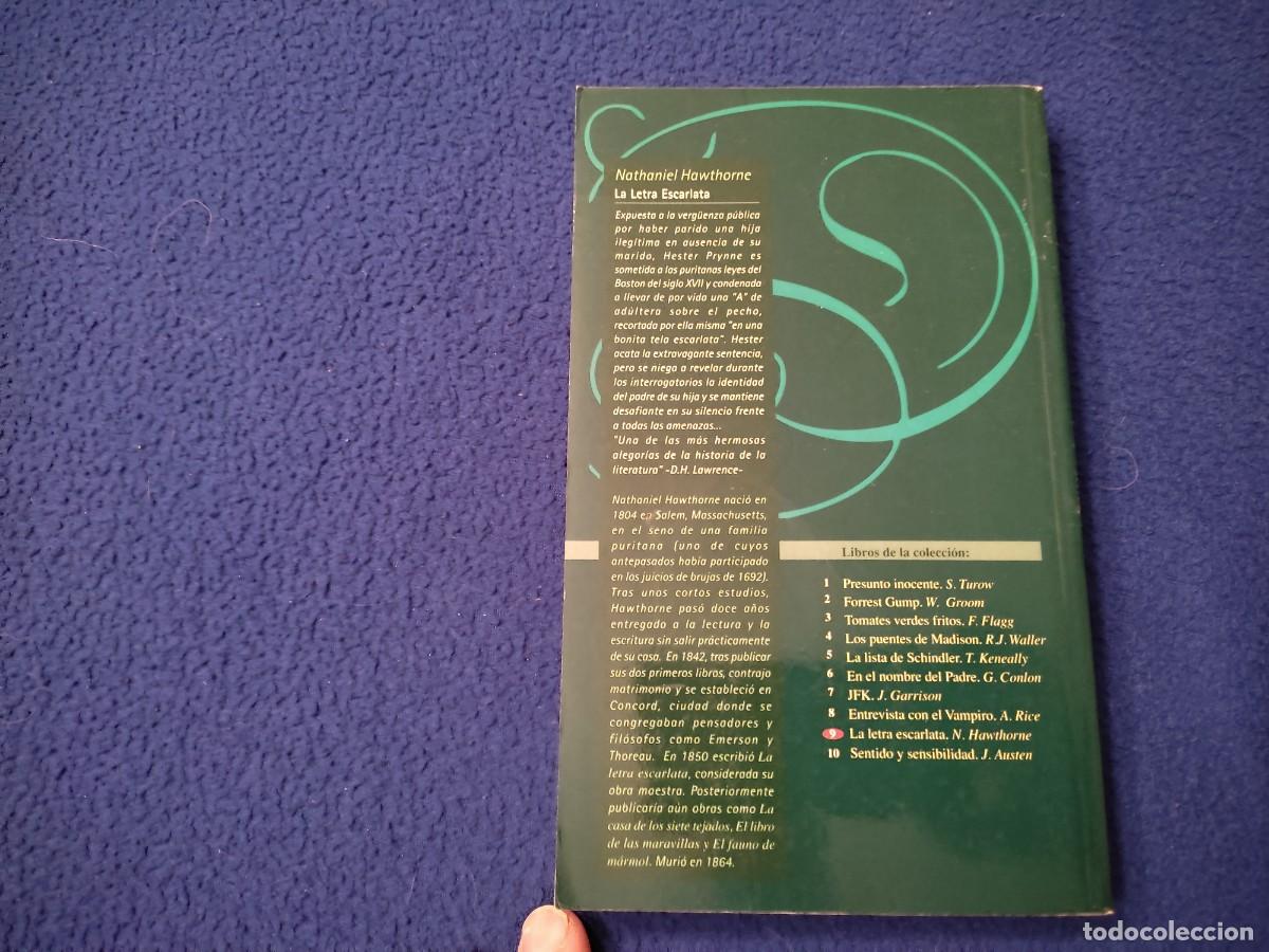 Libros de segunda mano: La Letra Escarlata Nathaniel Hawthorne Ediciones BSA 1996 - Foto 3