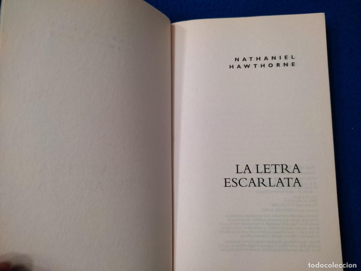 Libros de segunda mano: La Letra Escarlata Nathaniel Hawthorne Ediciones BSA 1996 - Foto 5
