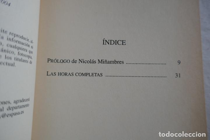 Libros de segunda mano: LUIS MATEO DIEZ - LAS HORAS COMPLETAS - Foto 7