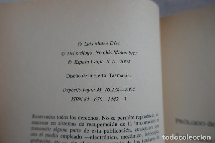 Libros de segunda mano: LUIS MATEO DIEZ - LAS HORAS COMPLETAS - Foto 8