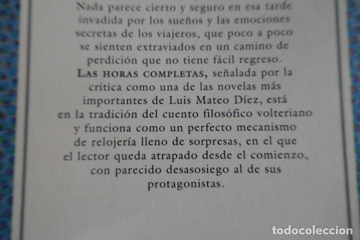 Libros de segunda mano: LUIS MATEO DIEZ - LAS HORAS COMPLETAS - Foto 13