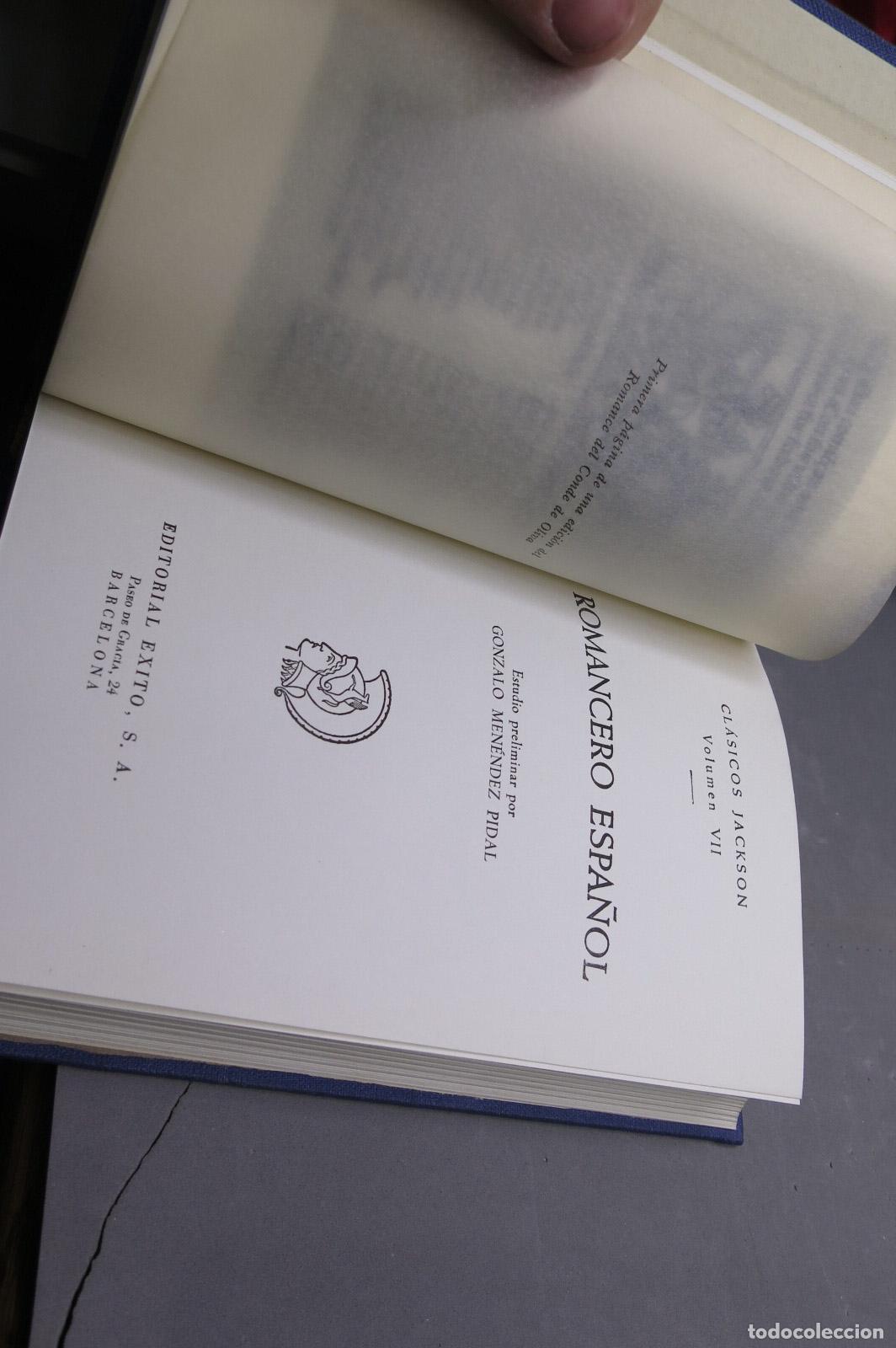 Libros de segunda mano: Romancero espa&ntilde;ol. PIDAL - Foto 2