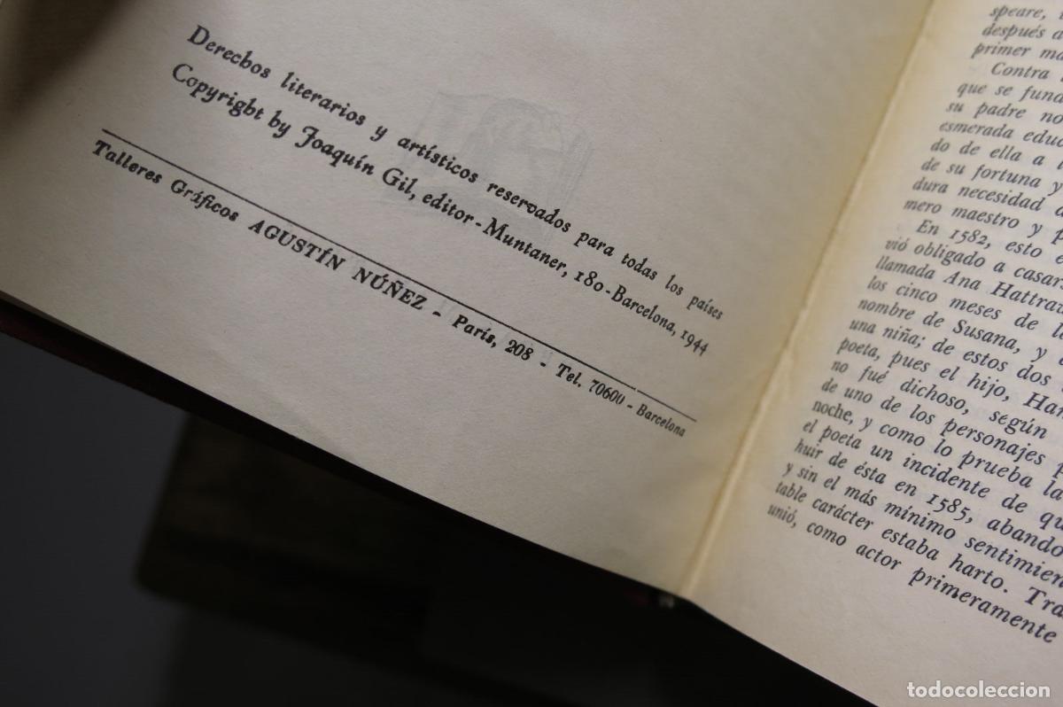 Libros de segunda mano: 1944. DRAMAS. SHAKESPEARE. 2 TOMOS - Foto 3