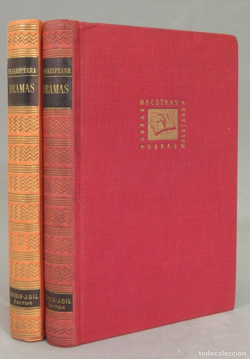 Libros de segunda mano: 1944. DRAMAS. SHAKESPEARE. 2 TOMOS - Foto 1