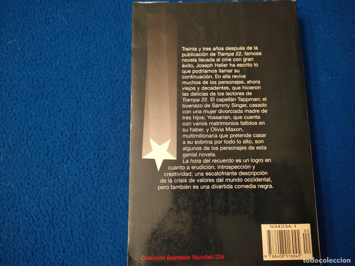 Libros de segunda mano: La Hora del Recuerdo Joseph Heller Ed Planeta 1995 - Foto 3