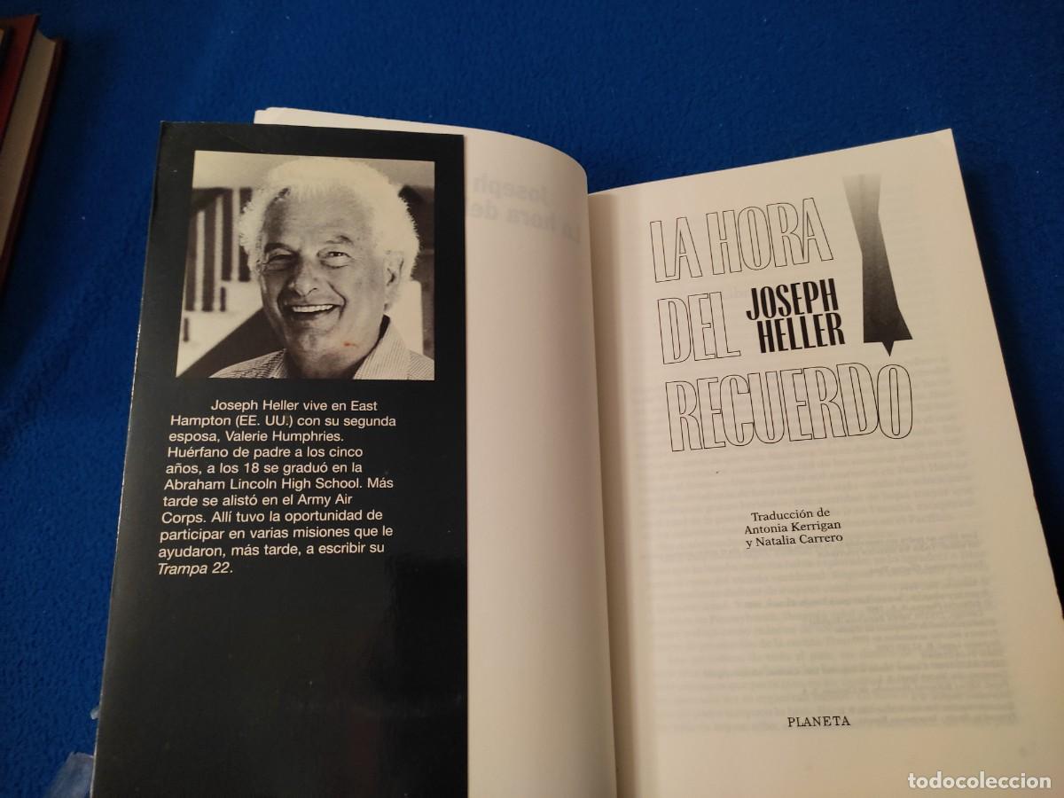 Libros de segunda mano: La Hora del Recuerdo Joseph Heller Ed Planeta 1995 - Foto 5