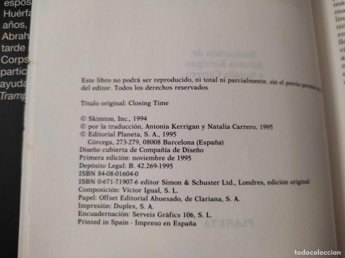 Libros de segunda mano: La Hora del Recuerdo Joseph Heller Ed Planeta 1995 - Foto 6