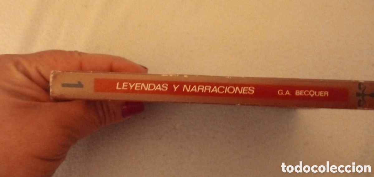 Libros de segunda mano: Leyendas y Narraciones.Gustavo Adolfo Bequer.Editorial libra.1970. - Foto 3