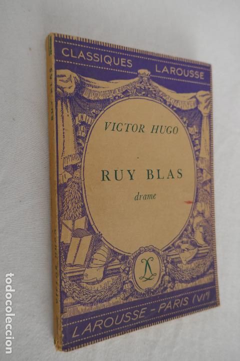 Libros de segunda mano: Victor Hugo - Ruy Blas - Classiques Larousse (EN FRANC&Eacute;S) - Foto 4