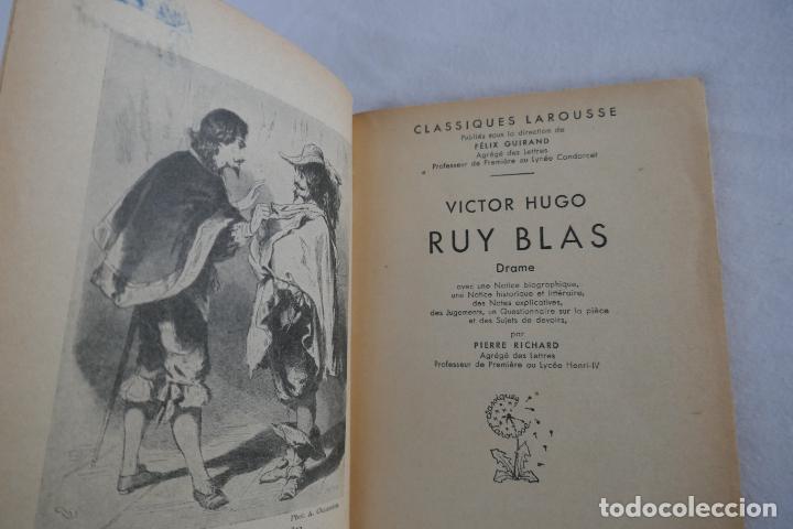 Libros de segunda mano: Victor Hugo - Ruy Blas - Classiques Larousse (EN FRANC&Eacute;S) - Foto 7