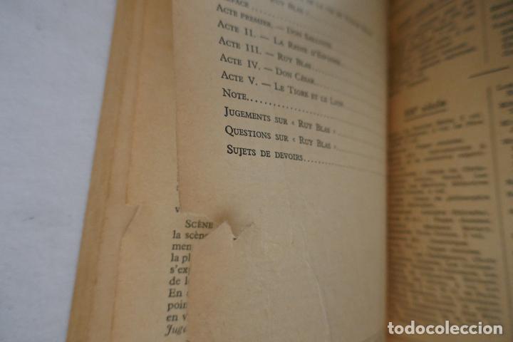 Libros de segunda mano: Victor Hugo - Ruy Blas - Classiques Larousse (EN FRANC&Eacute;S) - Foto 12