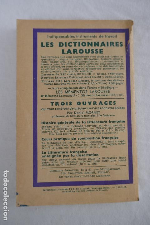 Libros de segunda mano: Victor Hugo - Ruy Blas - Classiques Larousse (EN FRANC&Eacute;S) - Foto 15