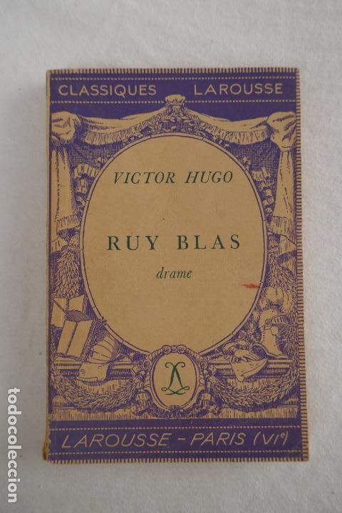 Libros de segunda mano: Victor Hugo - Ruy Blas - Classiques Larousse (EN FRANC&Eacute;S) - Foto 1